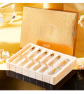 Collagen V Line Face Lifting Threads Face Serum and Face Protein Line Anti Aging Skincare Set Gold 2 in 1 Liquid Female 3 Sets