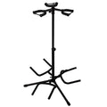 Stable Triple Tripod Guitar Stand-Black Metal Adjustable Classical Guitar Display Rack for Home Studio Music Shop (Easy Assembly