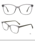 Custom Acetate Logo Spectacles Frames Eyewear Woman Glasses Square Frame Anti Blue Light Blocking Acetate Glasses Frames