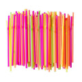 Disposable Neon Drinking Party Home Bar Drink Cocktail Cup Fun PLA Bio-degradable Plastic Straw