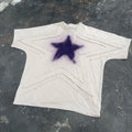 Custom Start Embossed Logo T-shirt Unisex 100% Cotton Basic Oversized Clothes Men TShirt