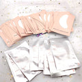 Protein Under Individual Ultra White Hypoallergenic Silicone Eye Pads for Gel Pads Eyelash Extension Eyelash Pads