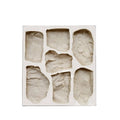 Renfa Sale Decorative Wall Brick Stone Silicon Mould Exterior Decoration Concrete Artificial Cultured Stone Molds Made Rubber