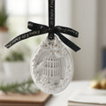 Handmade Porcelain Flower Scented Hanging Car Wardrobe Air Freshener Ceramic Aroma Plaster Fragrance Essential Oil Reed Diffuser