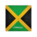 Cheap Promotion Cotton Customized logo Country Flag Bandana Jamaican Flag square Bandana