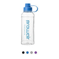 2025 Wholesale PC Plastic Sports Water Bottle Transparent 1L Climbing Gym Leak-Proof Clear Bottle with Lid