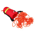 NiuFuRui 20m 8mm Safety Reflective Strap Red Buoyant Lifesaving Rescue Water Throw Rope Bag Polypropylene
