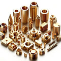 Custom Brass Manufacturing Metal Parts CNC Turning  Machined Fabrication Factory Copper Service Milling Machining Brass Parts