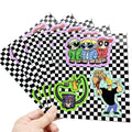 Pantone Color Custom Print Vinyl Waterproof Korean Cartoon Kiss Cut Sticker Sheet