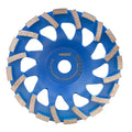 HERZO 180mm Diamond Grinding Wheels HSO9.OE Model Customized Size Metal Bonding Agent for Angle Grinder Deburring Accessories