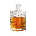 Alcohol Liquor Rum Gin Whiskey Brandy Vodka Luxury Spirit Bottle 750ml Glass Bottles for Alcoholic Beverages