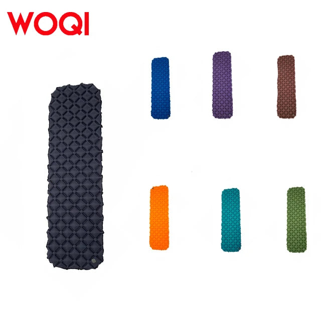 WOQI Is Used for Backpacking Camping Hiking and High-quality Waterproof Nylon TPU Outdoor Camping Mats
