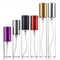 Wholesale 2ml 3ml 5ml 10ml MINI Empty Spray Refillable Parfum Vials Tester Travel Glass Sample Perfume Bottles With Screw Cap