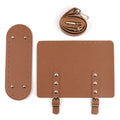 Weaving Woolen Hardware Bag Accessories Backpack Belt Bag Bottom Cover Three -piece Handmade DIY Bag Set