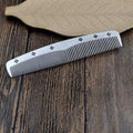 Factory Direct Sales Wholesale Custom logo Color Stainless Steel Salon Hair Comb Durable and Anti-static Long Hair Comb