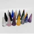 Hand Carved 6cm Natural Mixed Gemstone Crystal Eco-Friendly Luxury Ring Display Stand Home Decoration Gift