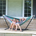 WoQi Wholesale Outdoor DIY Camping Strong Portable Adjustable Hammock With Stand for Outdoor Camping