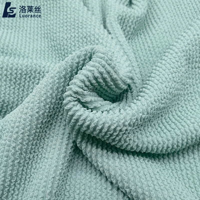 Hot Sale Polyester Stretch Crinkle Swimwear Fabric Seersucker Fabric for Swimwear