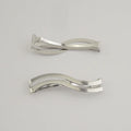 6.0cm Filigree Double S Bars Metal Snap Hair Clips Hairpins  for DIY Hair Accessories Women's Bobby Hair Barrettes