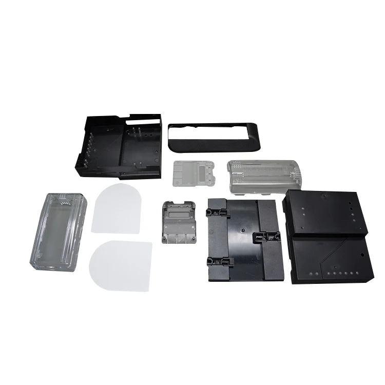 OEM Factory Custom PVC Injection Molding Service for 16mm Connectors-White/Black 90 Degree Parts/Mould Fabrication Services