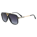 Hot Sale Best Quality TR90 Frame Metal Temple Sunglasses 2023 Polarized Double Bridge Shade Sun Glasses Sunglasses for Men Women