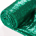 3mm Green Stretch Sequin Embroidered Tulle Lace Fabric Bridal Dress Material Wholesale