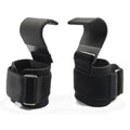 2023 Custom Logo Black Strength Powerlifting Gym Fitness Wraps Weight Lifting Hook Wrist Straps