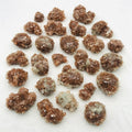 Hot Sale Natural Stone Rough Raw Red Aragonite Nepheline Clusters Mineral Specimen