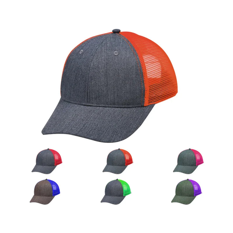 Richardson 112 Trucker Hat Mesh Blank Snapback Hat Plain Net Baseball Dad Trucker Cap Hat