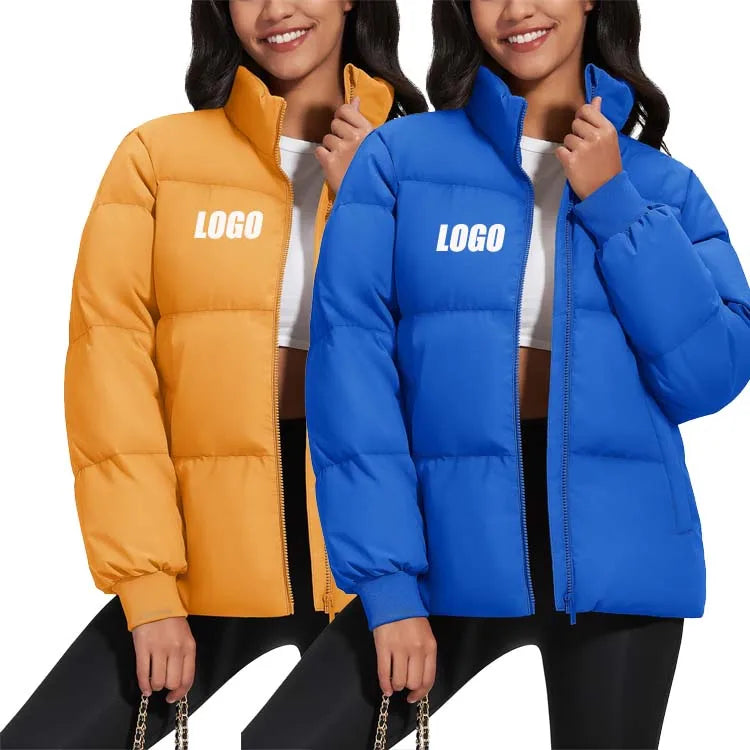 Wholesale Oem Custom logo Puffer Jacket Custom Down Puffer Jacket Running Waterproof Puffer Jacket