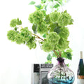 Latest Arrival 3-Headed Real Touch 82cm Hydrangea High Simulation Artificial Flowers Stem for Wedding Graduation Mother's Day