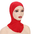 Modal Cotton Hijab Caps for Women Solid Color Muslim Instant Jersey Hijab Undercap Female Hair Accessories Head Wraps Turban