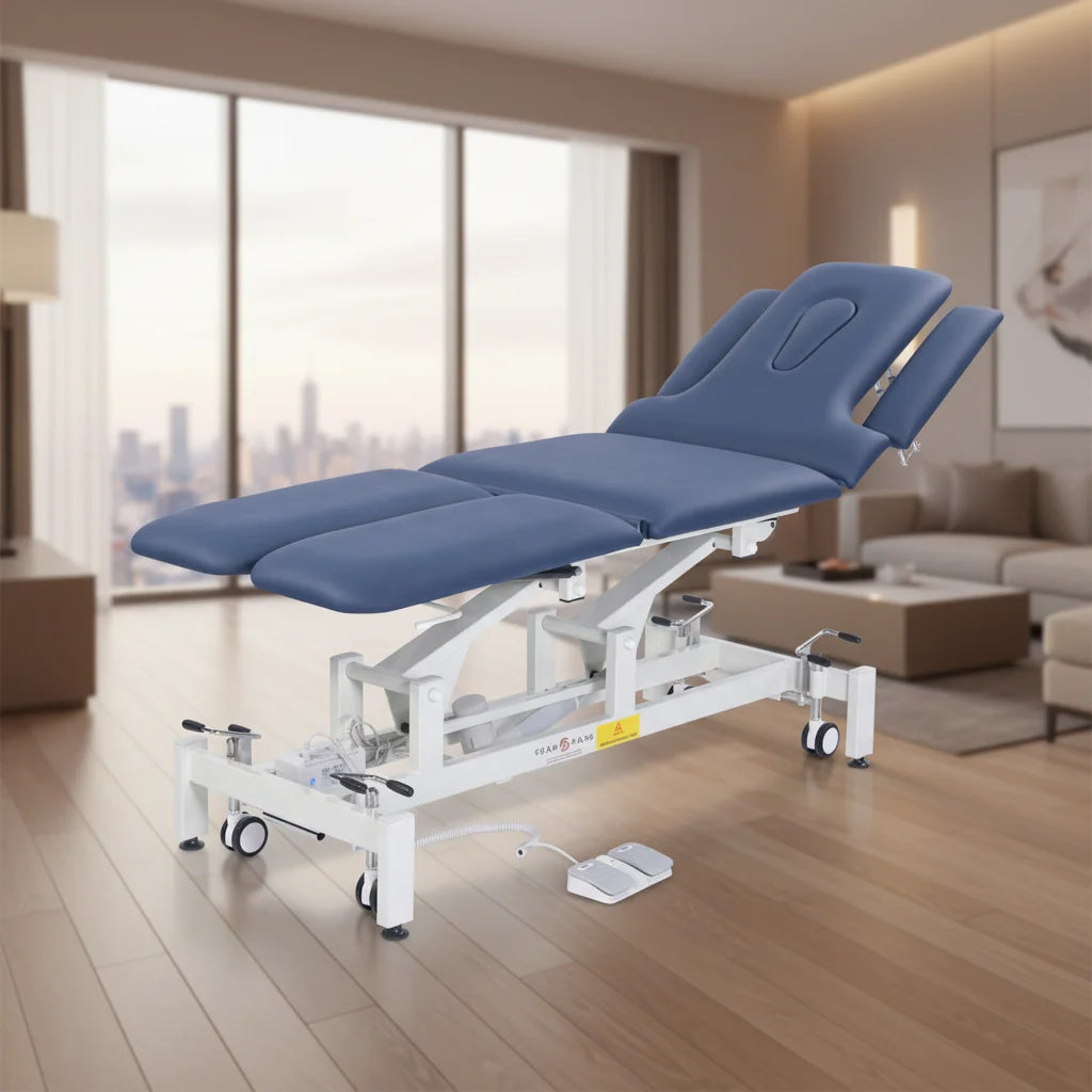 Motorized Shiatsu Foot Massage Bed Multi-Purpose Wellness Center for Cupping Treatment for Hotels Outdoor Gyms Schools