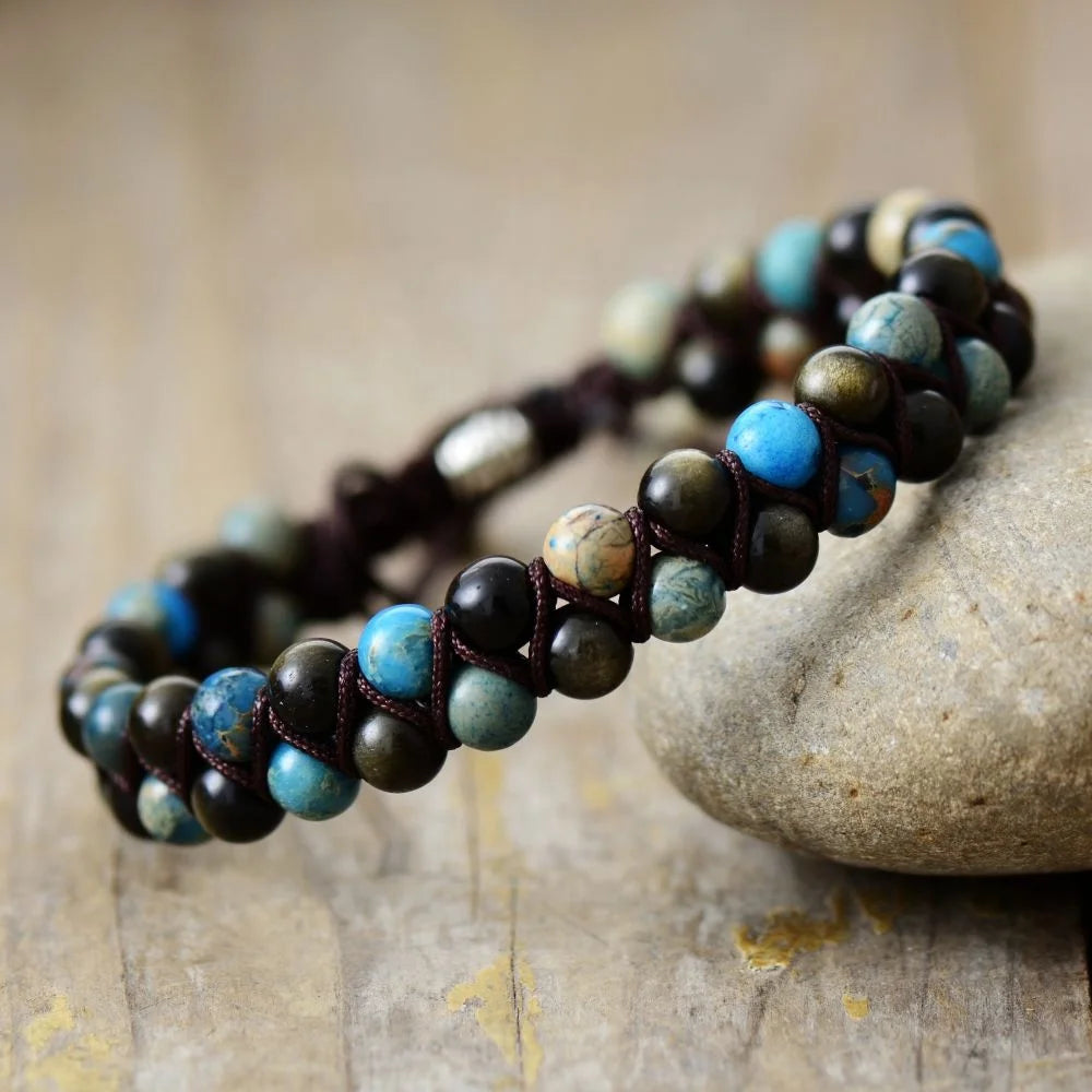 Bohemian Wrap Bracelets for Women Luxury Crystal Rhinestone Stylish Bracelet Anniversary OEM