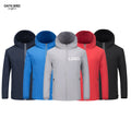 Custom Soft Shell Jacket Windbreaker Clothing Casual Plain Water Repellent Men's Windbreaker Jackets Company Team Uniform Unisex