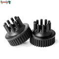 Small DIY Electric Skateboard Black Color Rubber Wheel Gear Pulley Plastic Material for Electric Scooters Scooter Tires