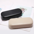 2026 New Fashion Simple Portable Sunglass Case Custom Logo Pu Leather Glasses Case Classic Retro Sunglasses Box Packaging