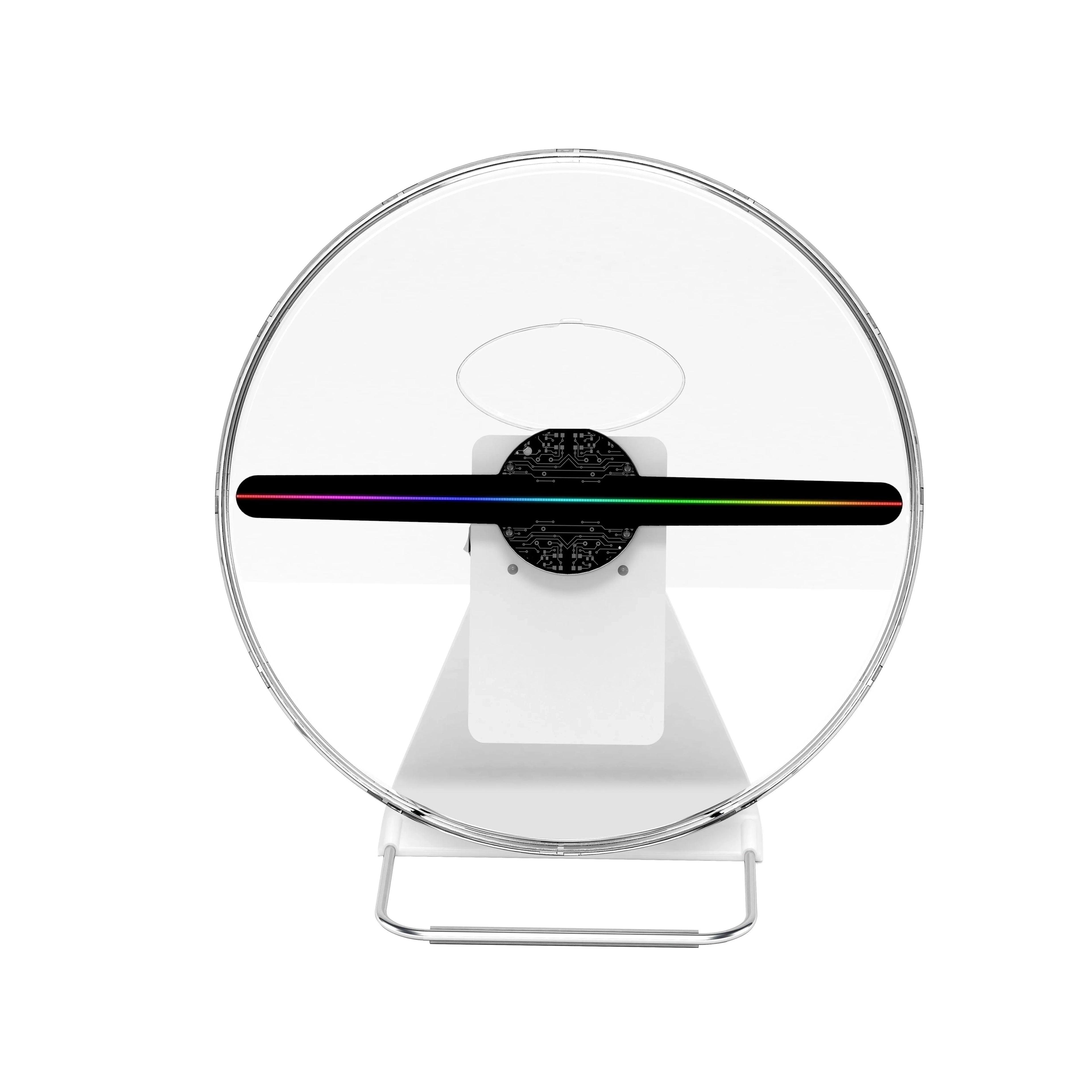 New Ultrathin 32cm Model Hologram Fan 224 Lights App Wifi Access Control Advertising Hologram Equipment 3d Holographic Display