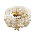 Bohemian Vintage Ethnic Starfish Bracelet Multilayered Beads Bracelets Creativity Women Jewelry