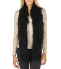 Professional Production of Comfortable 100% Real Mongolian Tibetan Sheepskin Fur Scarf for Home Decor