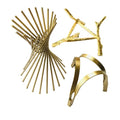 Crystal Ball Metal Stand Modern Home Crystal Ornaments Living Room Desktop Metal Display Ornaments