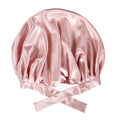 Custom Size Special Bow Design Silk Head Towel Soft Comfortable 16/19/22/25/30 Momme Silk Hair Wrap Turban with Band