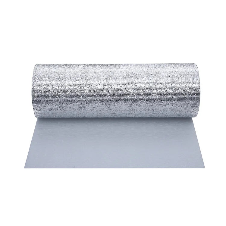 2-9mm Modern Metalized EPE Foam Core Insulation One Side Aluminum + EPE + White Thermal Insulation Only Aluminum Foil