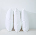 Luxury 100% Cotton Goose Feather Pillow Solid Style Body Back Neck Sleep Twin Queen King Bed Sizes Quality Inflatable PVC