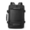 NEW Fashionable Large-Capacity PU Laptop Backpack Rucksack Waterproof Durable USB Charging Interface Zipper for Outdoor Use