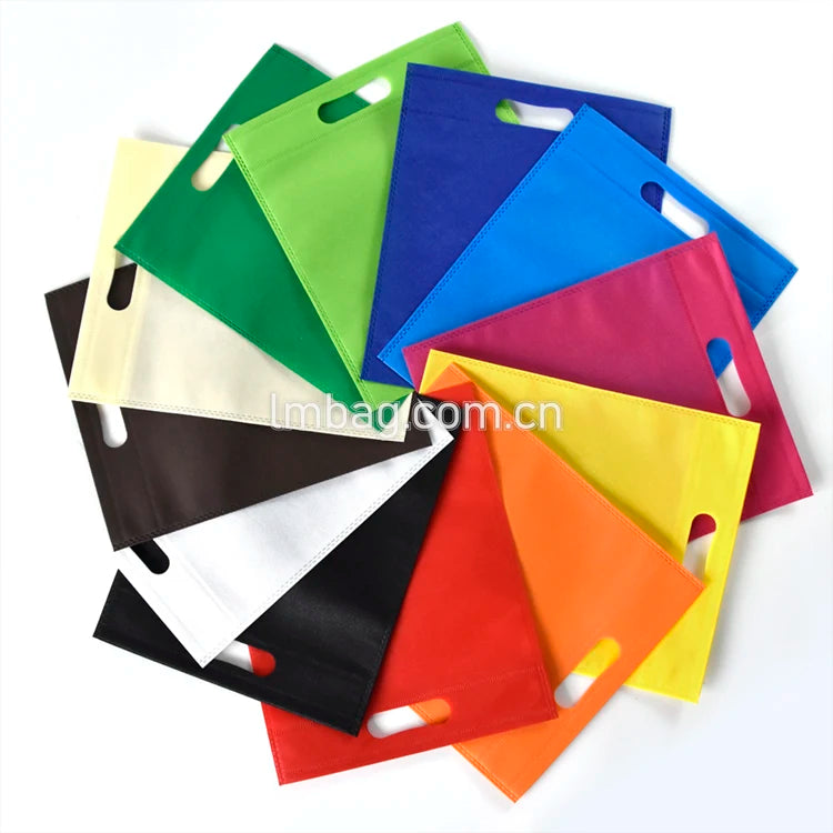 Custom Non Woven Ecobag D Cut Non Woven Die Cut Bag