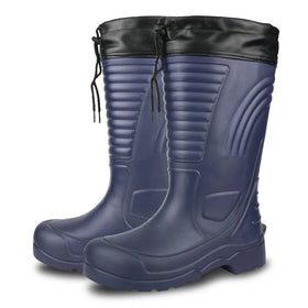 Lightweight Warm and Waterproof Durable Knee-High EVA Rain Boots for Ladies Fur Lining for Autumn Winter