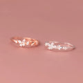 New Unique Design S925 Sterling Silver Mini Butterfly Resizable Rings for Women R00540