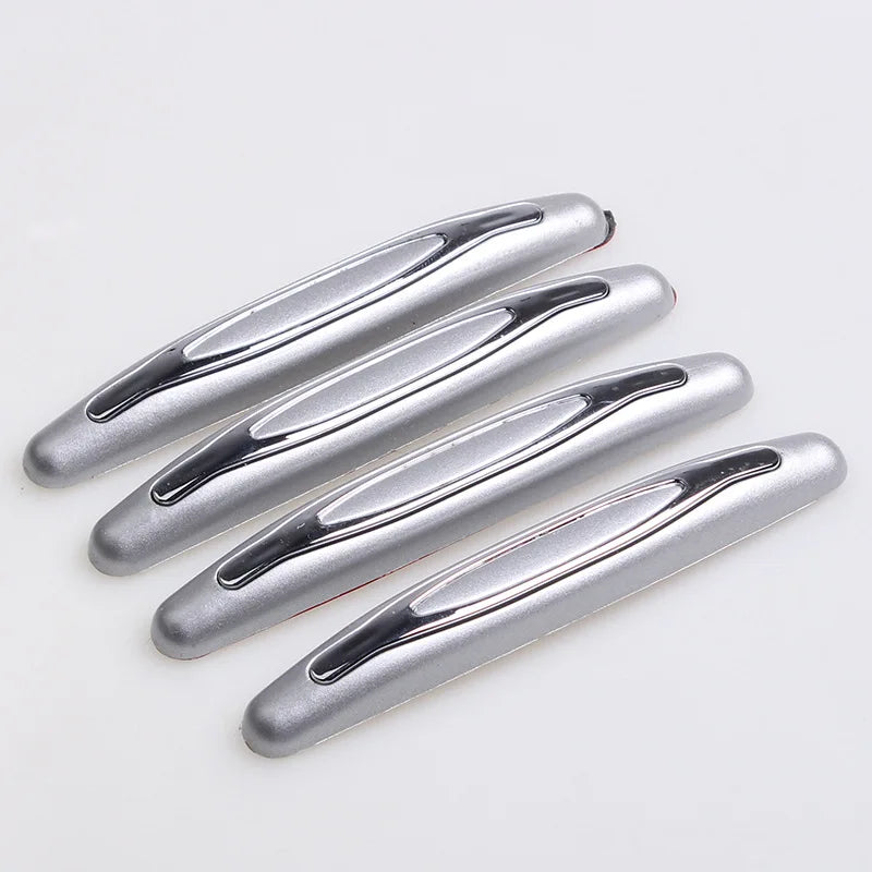 Factory Price 4pcs Car Door Protector Guard Strip Scratch Protector Rubber Bumper Stickers Auto Door Edge Protection
