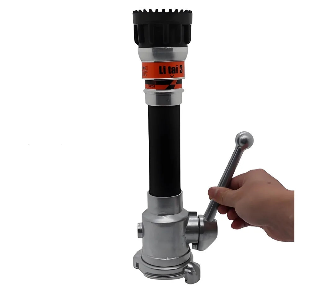 2 "Russian Dual Use Straight Stream Nozzle Water Mist Fog Nozzle Spray Gun 50mm
